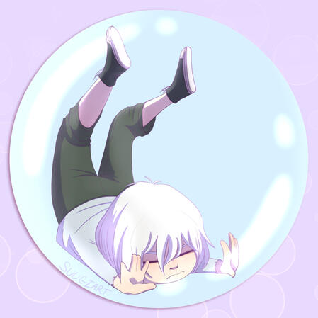 Yoichi in a Bubble
